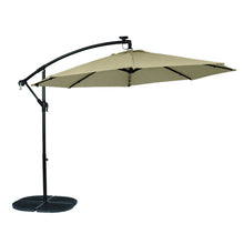 Load image into Gallery viewer, Living Accents 10 ft. Tiltable Tan Offset Umbrella